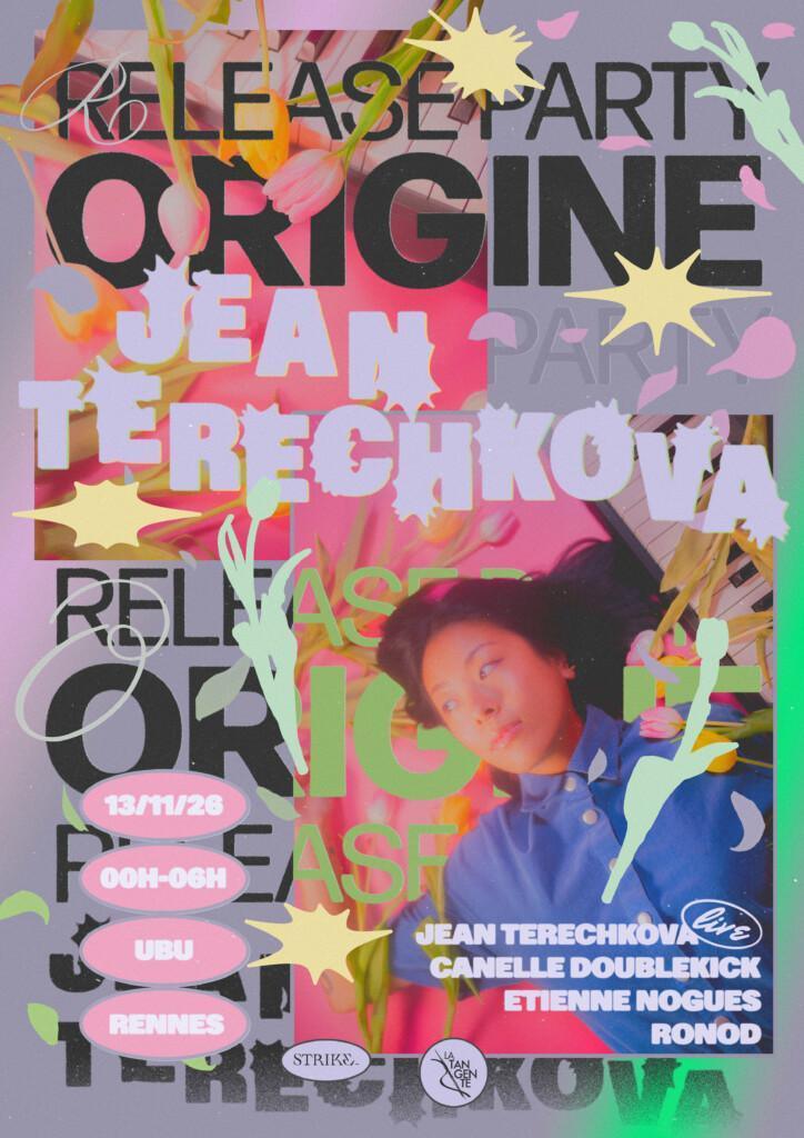 Jean Terechkova, Origine release party, à l'Ubu Jean Terechkova, Origine release party, à l'Ubu