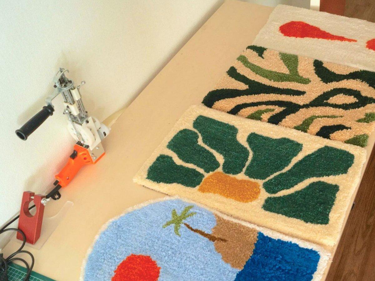 🧶 Atelier tufting à Rennes : tuftez votre petit tapis avec Emanuel 🧶 Atelier tufting à Rennes : tuftez votre petit tapis avec Emanuel