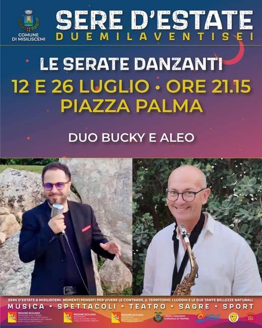 Serata Danzante - Duo Bucky e Aleo (Inizio ore 21.15)
