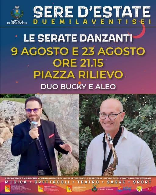 Serata Danzante - Duo Bucky e Aleo (Inizio ore 21.15)
