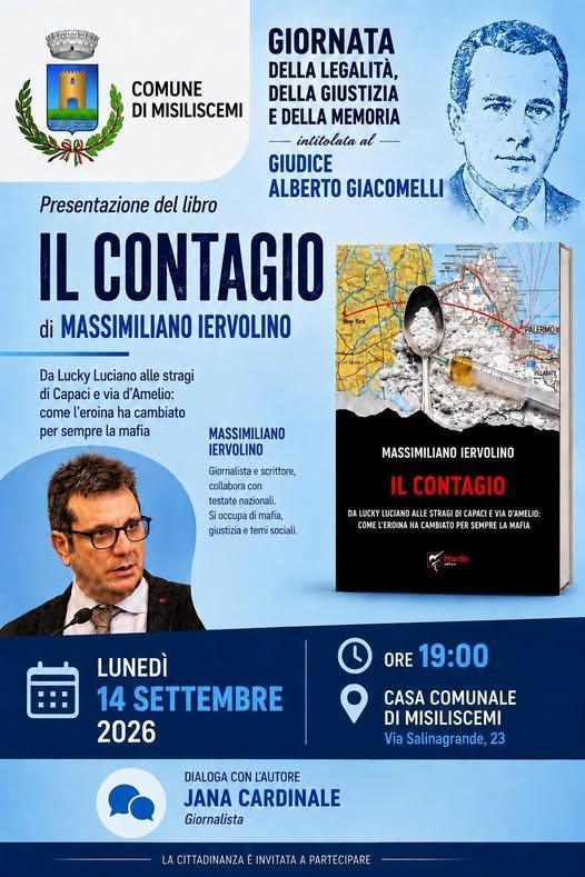 Giornata della legalità, della giustizia e della memoria Giudice Alberto Giacomelli (inizio ore 19.00)