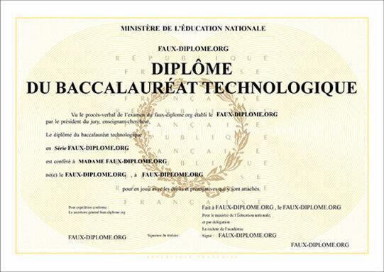 BAC TECHNOLOGIQUE BAC TECHNOLOGIQUE