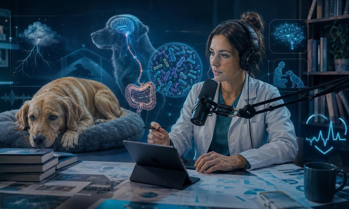 Episodio 4. Ansiedad Canina y Microbiota: El Eje Intestino-Cerebro en la Medicina Veterinaria.