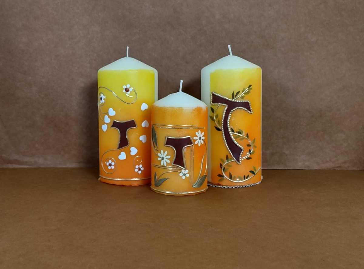 Candele decorate - galleria