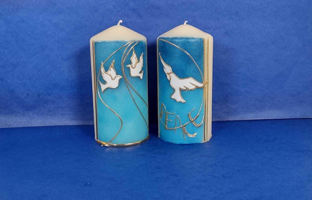 Candele decorate - galleria