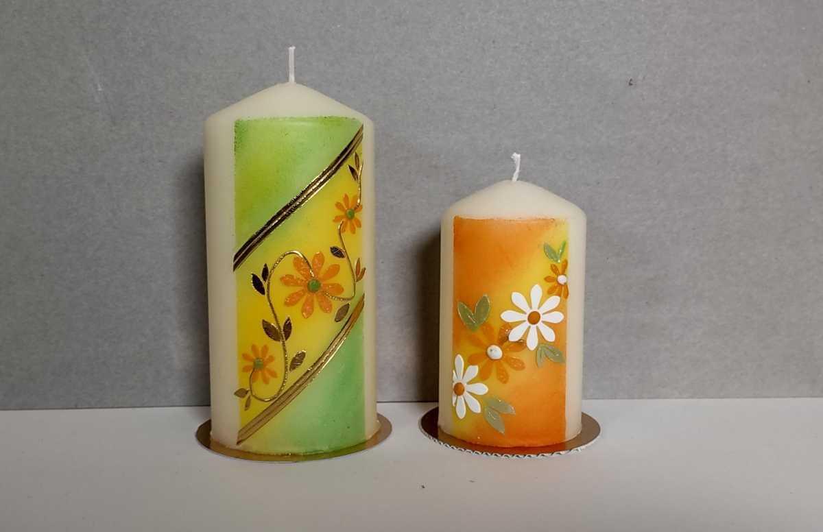 Candele decorate - galleria