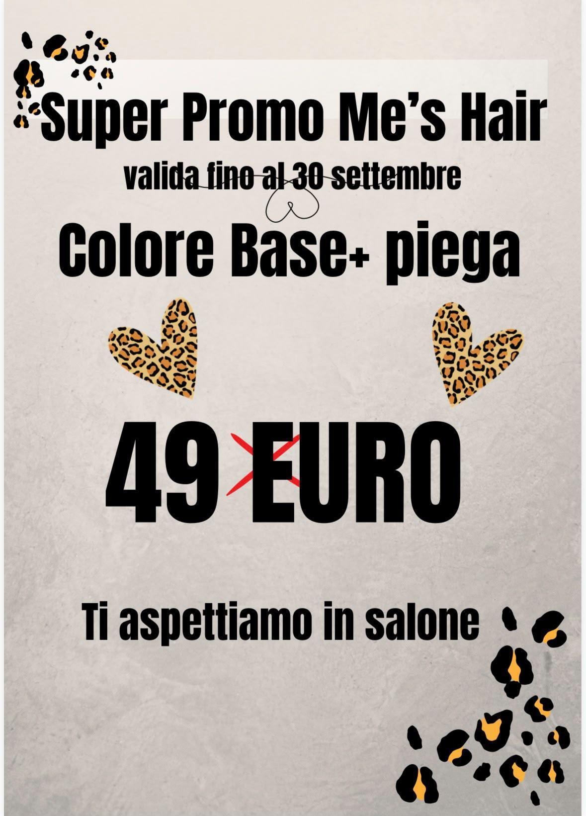 Super promo colore base + piega