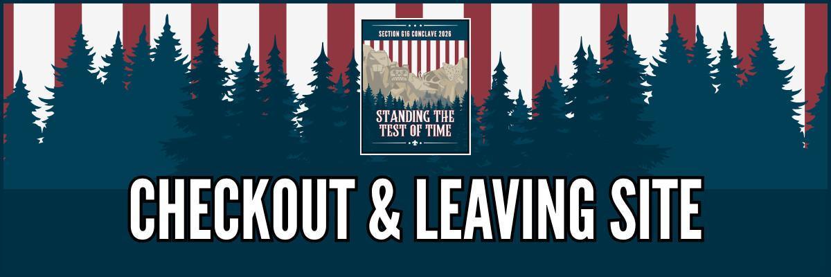 Checkout & Leaving Site Checkout & Leaving Site