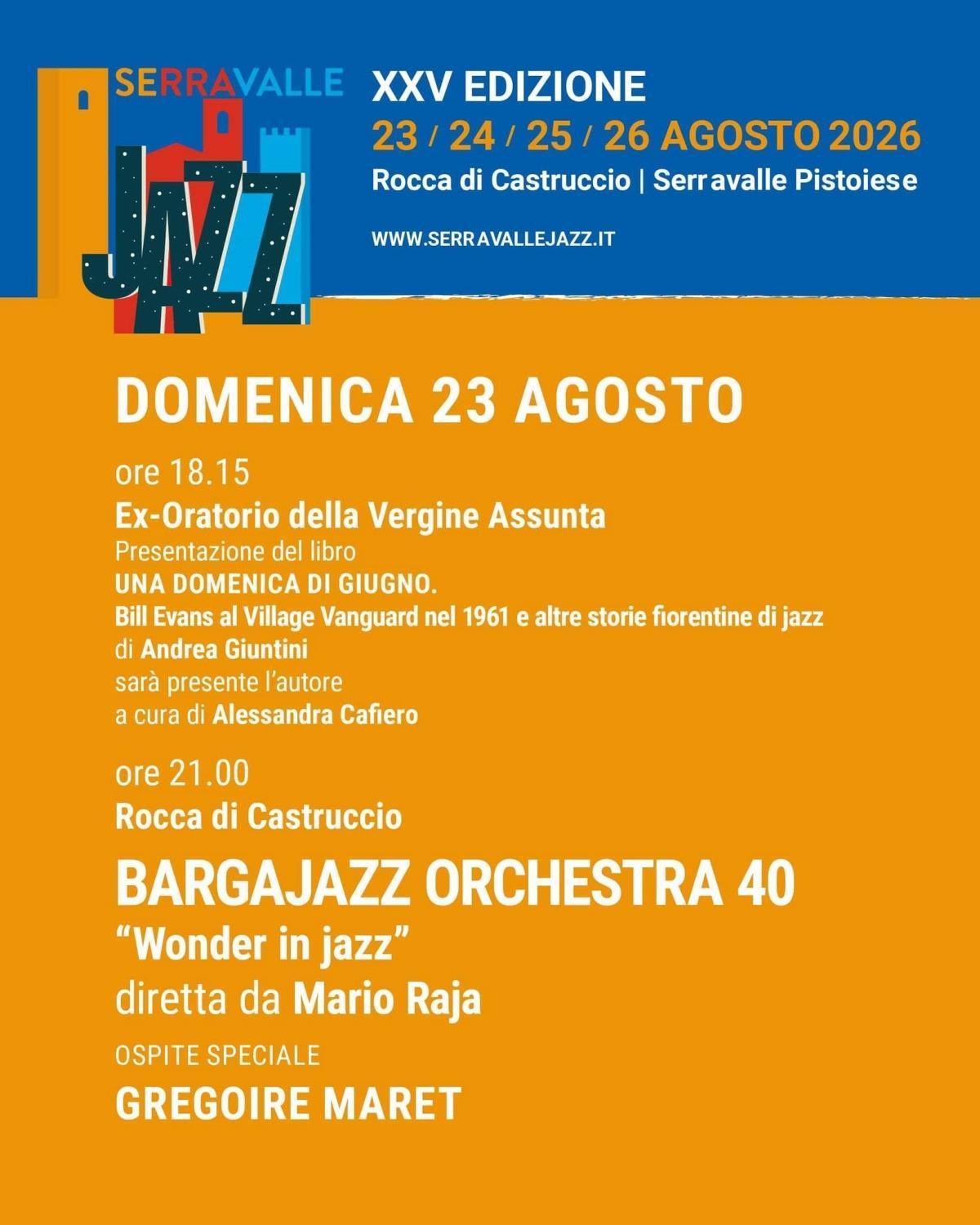 Presentazione del libro "Una Domenica di Giugno" Bill Evans al Village Vanguard nel 1961 e altre storie fiorentine di jazz di Andrea Giuntini (inizio ore 18.15)
