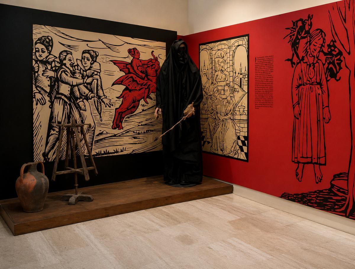 Museo della Stregoneria e della Santa Inquisizione nell'antico Episcopio - Museum of Witchcraft and the Holy Inquisition in the Ancient Bishop's Palace Museo della Stregoneria e della Santa Inquisizione nell'antico Episcopio - Museum of Witchcraft and the Holy Inquisition in the Ancient Bishop's Palace