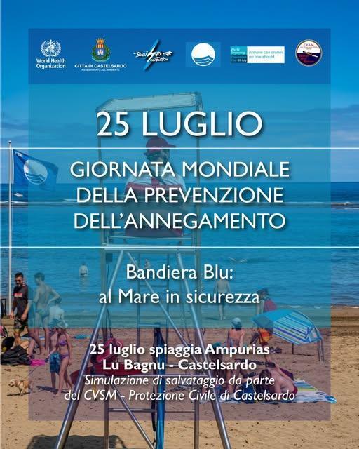 Giornata Mondiale della Prevenzione dell’Annegamento 