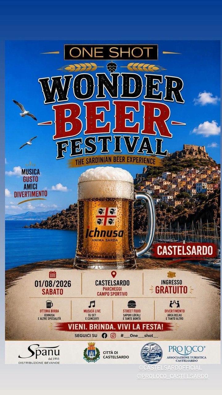 One Shot "Wonder Beer Festival" The Sardinian Beer Experience