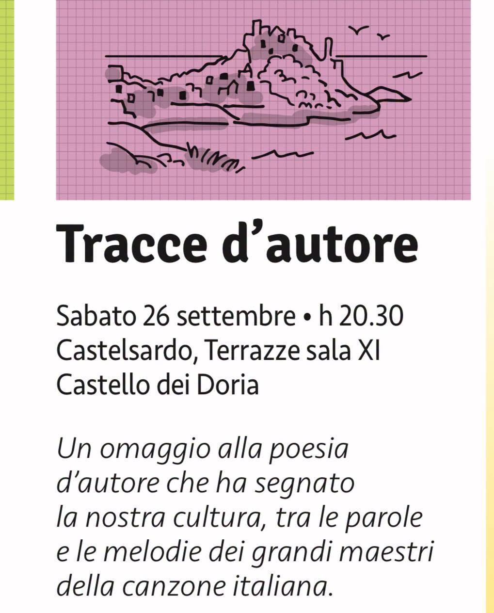 "Tracce D'Autore" Festival Spettacolo Aperto - X edizione concerto per voci (inizio ore 21:00)