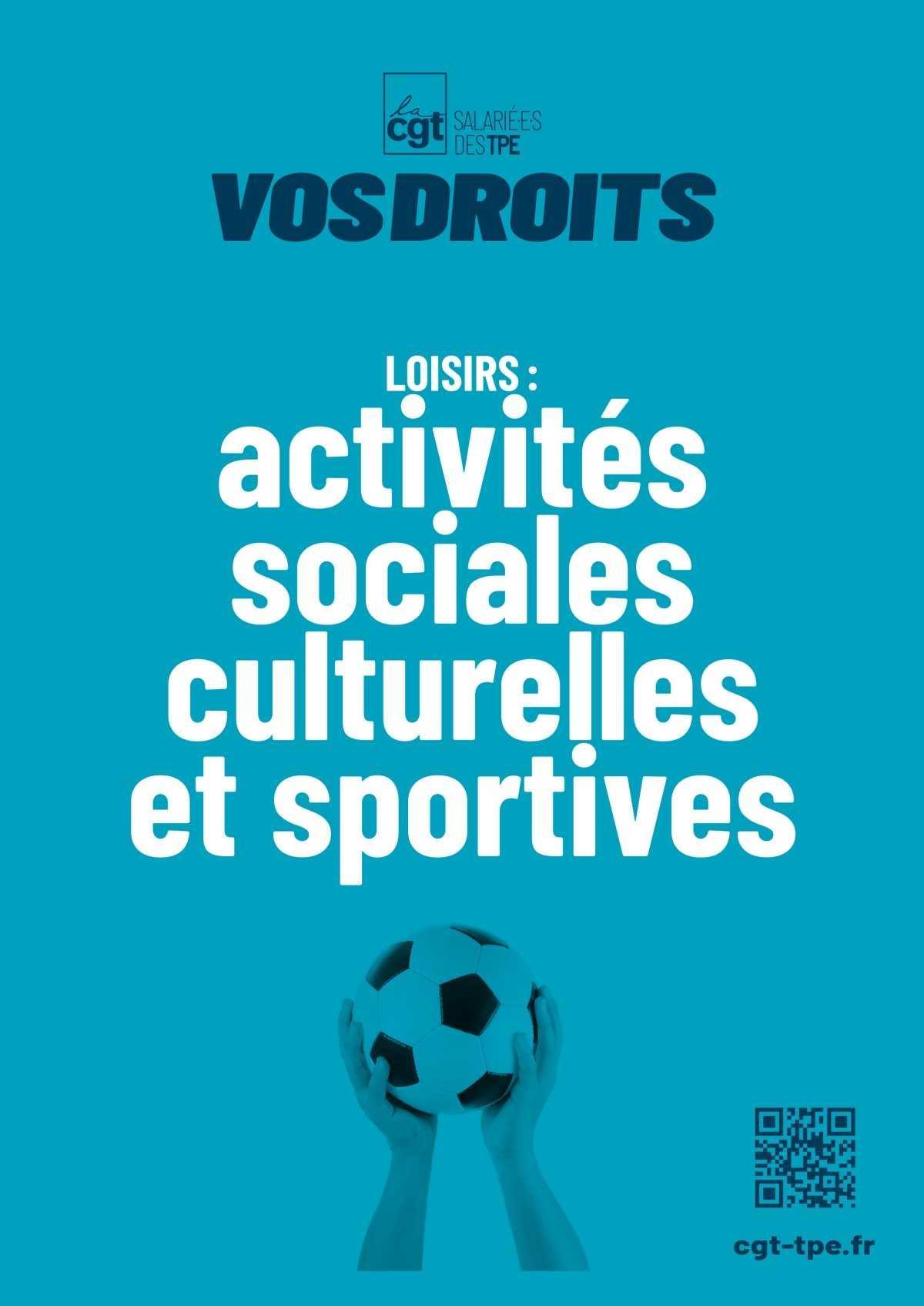Activités sociales culturelles et sportives