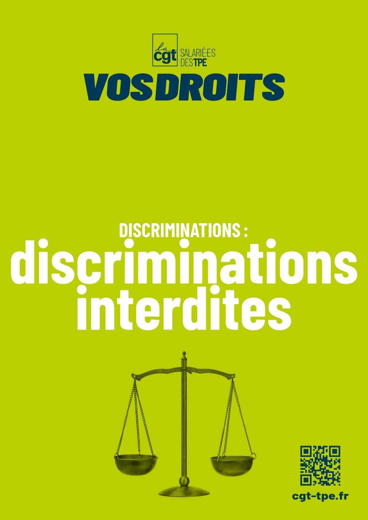 Discriminations interdites