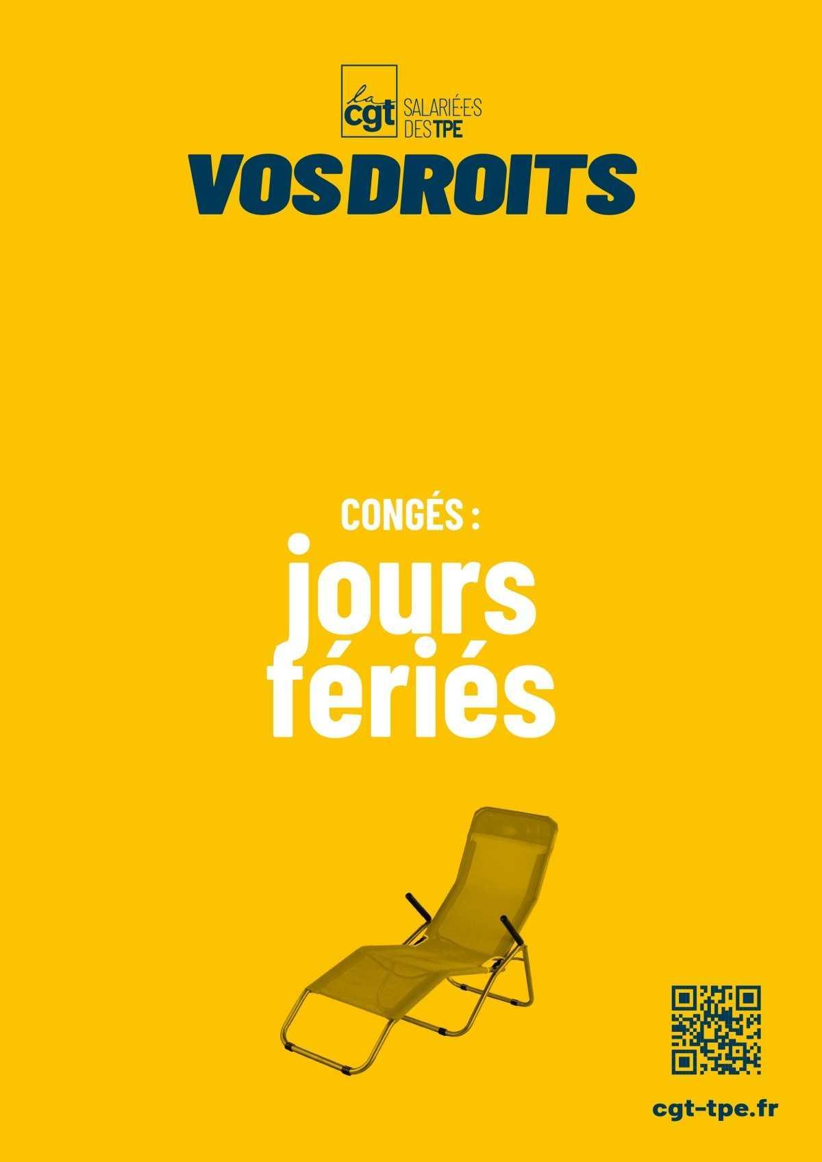 Congés et jours fériés