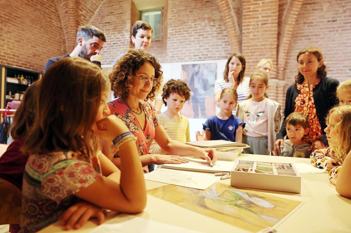 Visite-atelier "Crée ton éventail" au Musée Toulouse-Lautrec