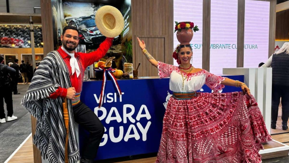 Gastronomía, cultura guaraní y el rally, atractivos que exhibió Paraguay en la Fitur 2025