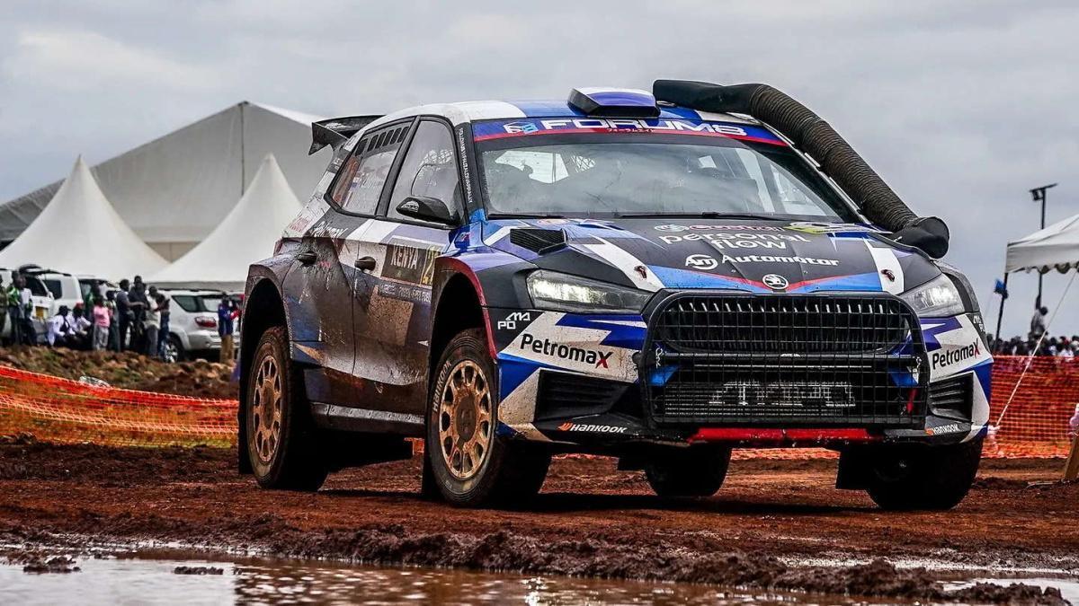 WRC Safari Rally Kenia 2025: la representación nacional culmina dentro del top 10 en el WRC2