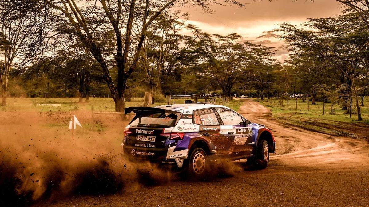 WRC Safari Rally Kenia 2025: la representación nacional culmina dentro del top 10 en el WRC2