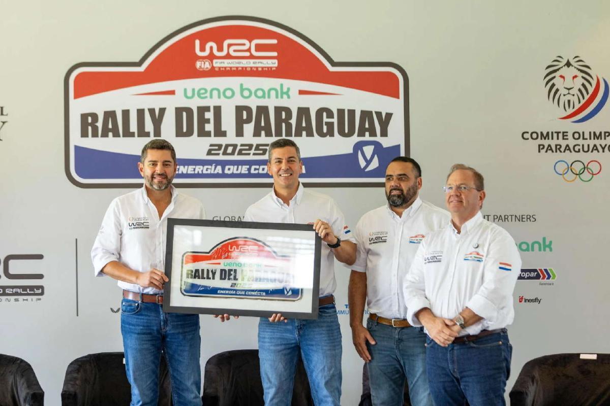 ¡¡En marcha!! Se llevó a cabo el lanzamiento del oficial del «WRC ueno Rally del Paraguay 2025»