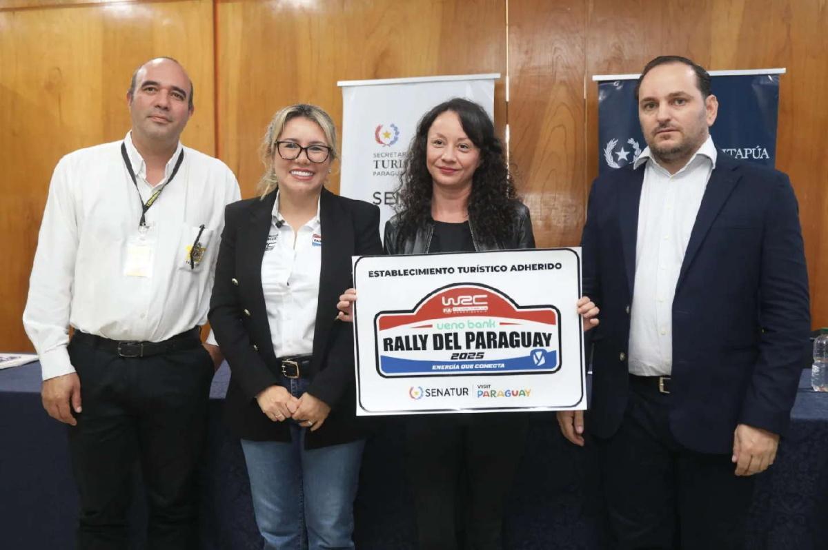 SENATUR lanza el «Sello SENATUR Rally» en Itapúa, con miras al WRC ueno Rally del Paraguay