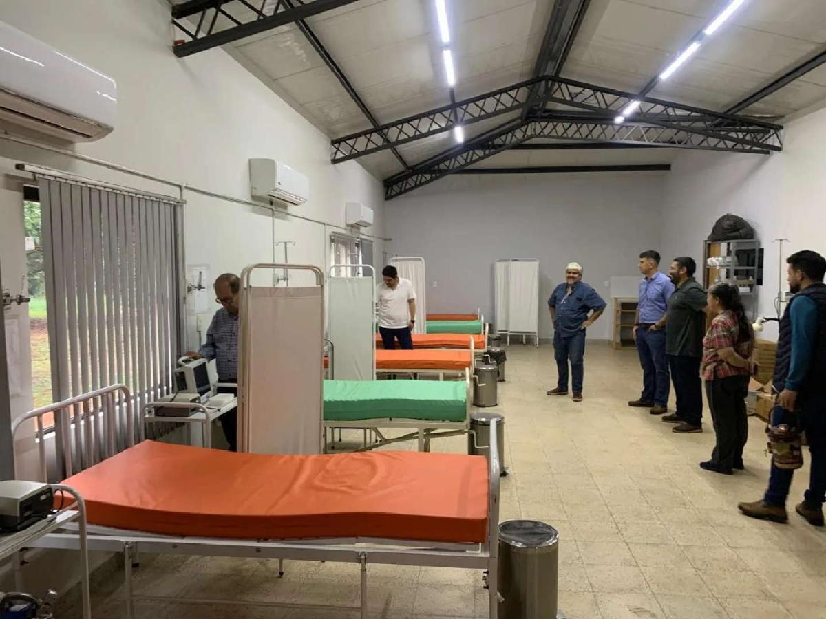 El equipo médico del WRC ueno Rally del Paraguay, preparado esperando lo mejor
