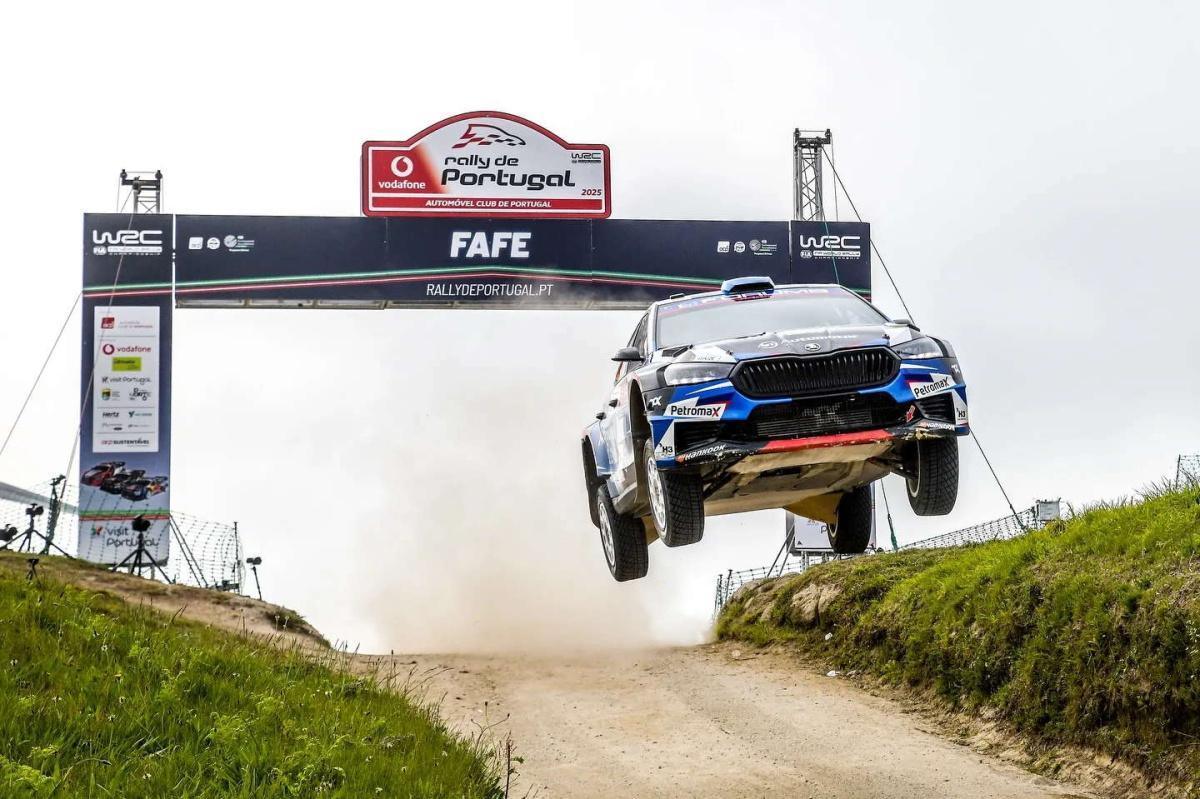 Doble final con puntos para Zaldívar y Domínguez en el WRC Vodafone Rally de Portugal