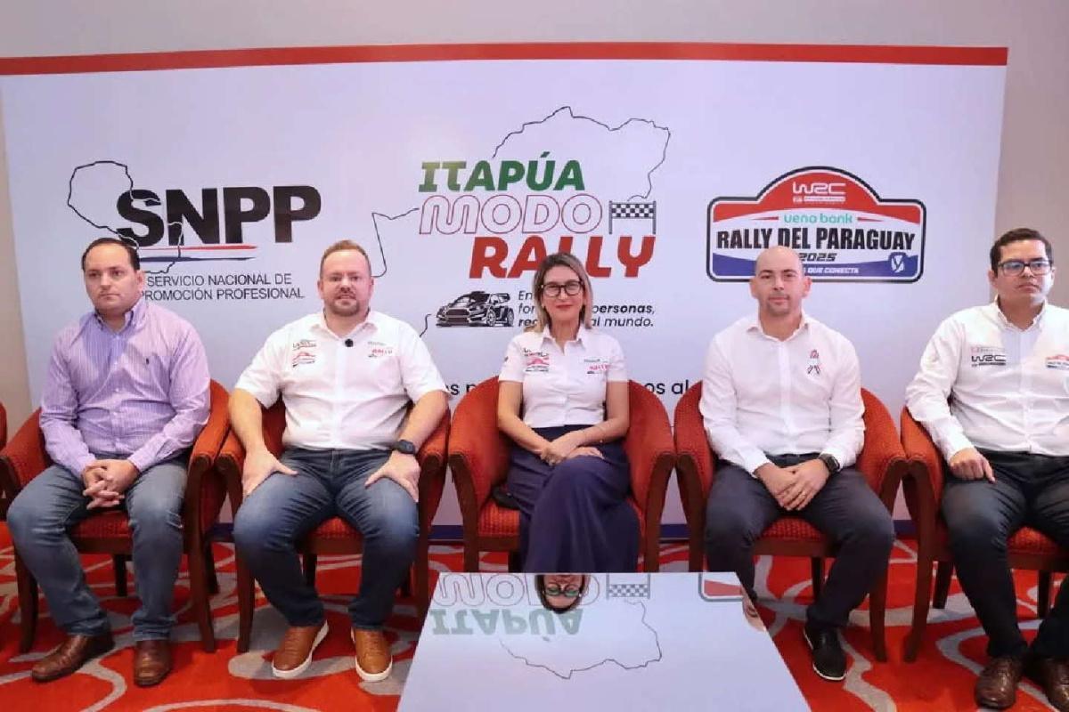 “Itapúa Modo Rally”, la preparación departamental para el WRC ueno Rally del Paraguay “Itapúa Modo Rally”, la preparación departamental para el WRC ueno Rally del Paraguay