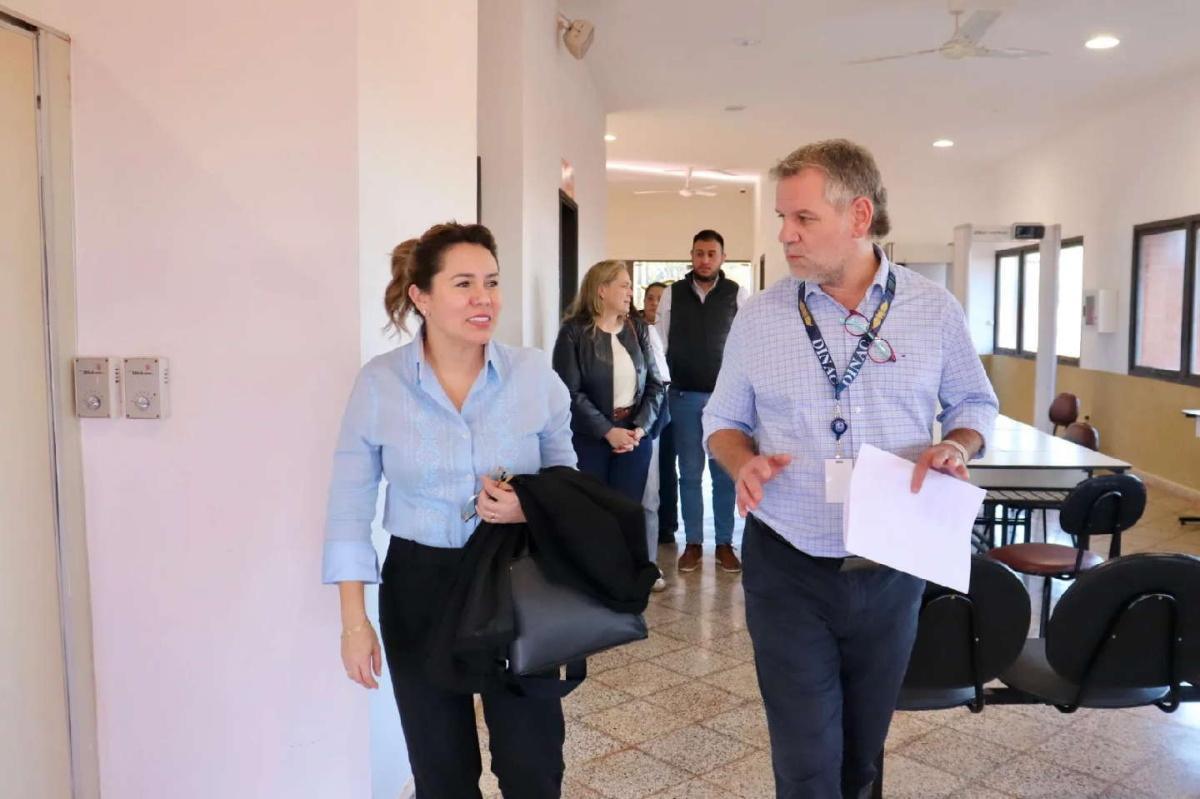 Autoridades verifican avances en el aeropuerto de Encarnación rumbo al ueno Rally del Paraguay 2025