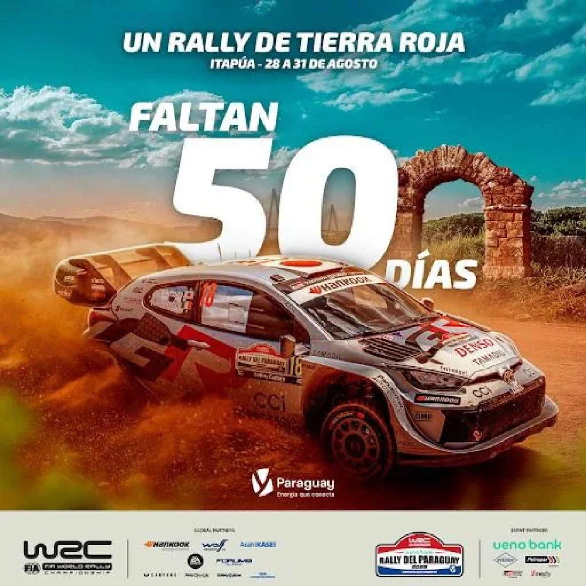 Paraguay acelera hacia el Rally Mundial: a 50 días del rugido internacional en Itapúa Paraguay acelera hacia el Rally Mundial: a 50 días del rugido internacional en Itapúa