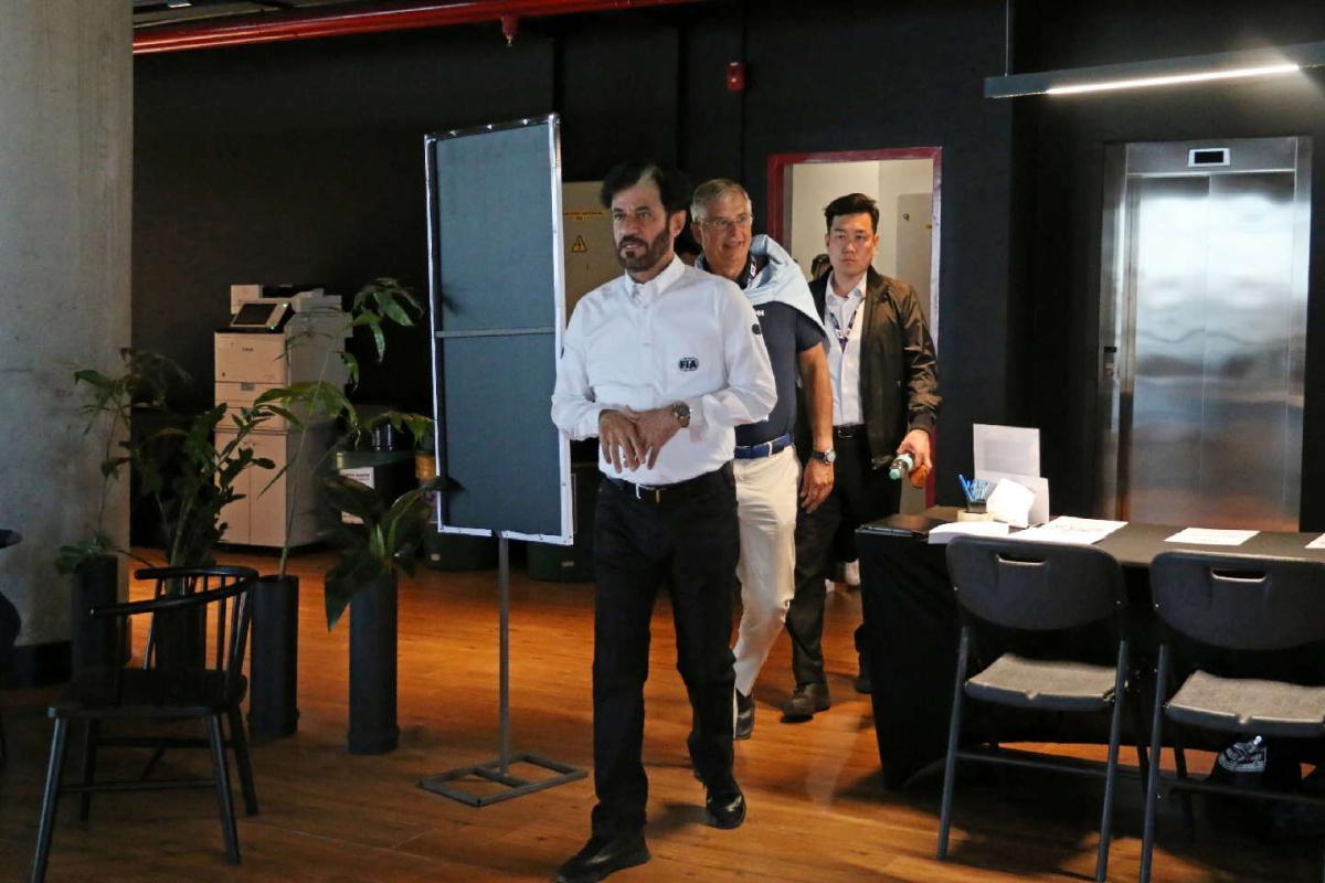 El Presidente de la FIA visita el Media Center del WRC ueno Rally del Paraguay