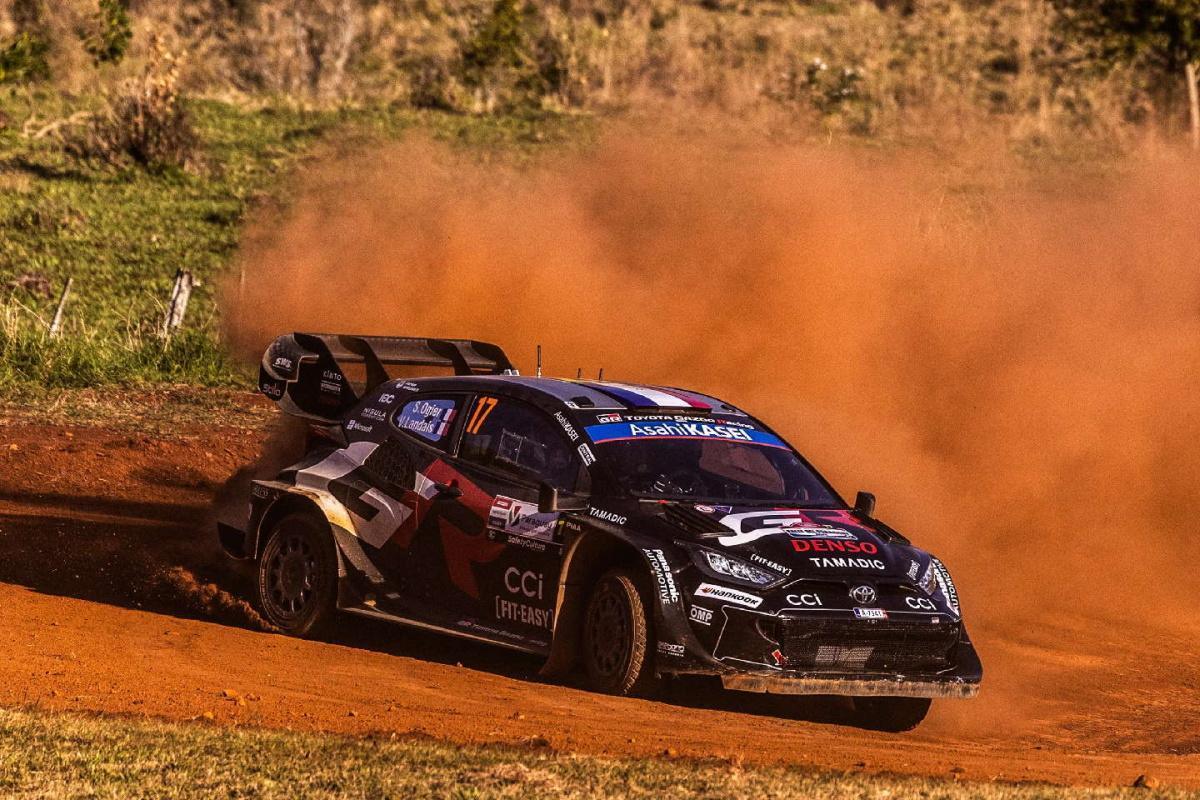 “Ponchadura y pasamanos”: Sébastien Ogier es el nuevo líder del ueno Rally del Paraguay al final del sábado