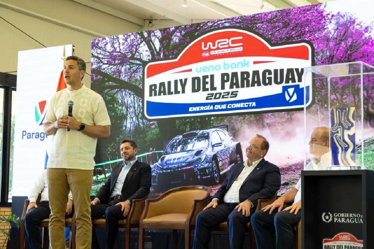 El Presidente de la República se compromete a asegurar al menos 10 años de Rally Mundial en el Paraguay El Presidente de la República se compromete a asegurar al menos 10 años de Rally Mundial en el Paraguay