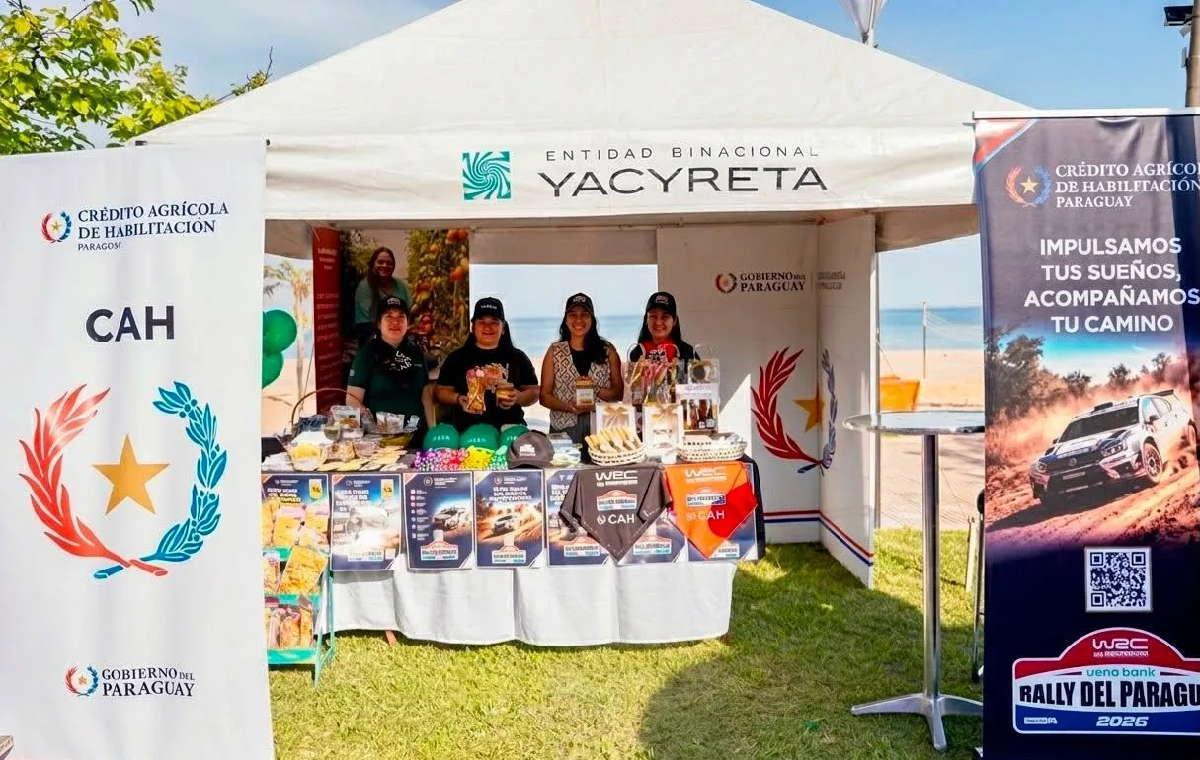 El Fan Zone del WRC ueno Rally del Paraguay acerca las Instituciones del Estado a la gente