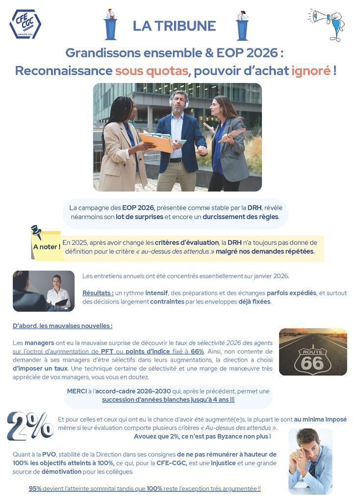 Grandissons ensemble & EOP 2026 : reconnaissance sous quotas, pouvoir d’achat ignoré !