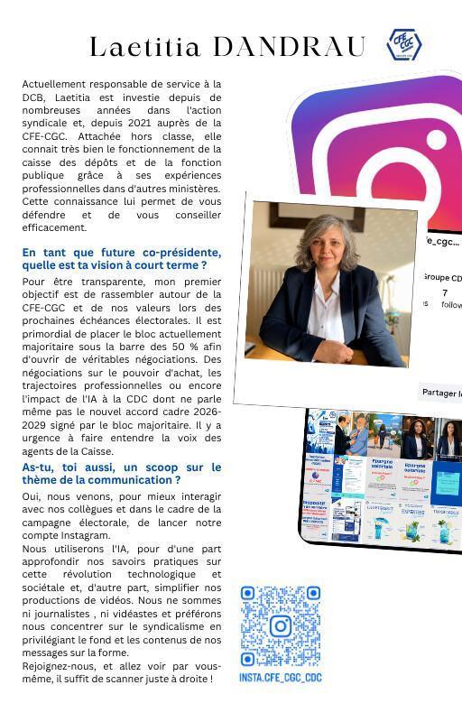 [CFE-CGC] 👥 Deux femmes, une équipe, une nouvelle dynamique !