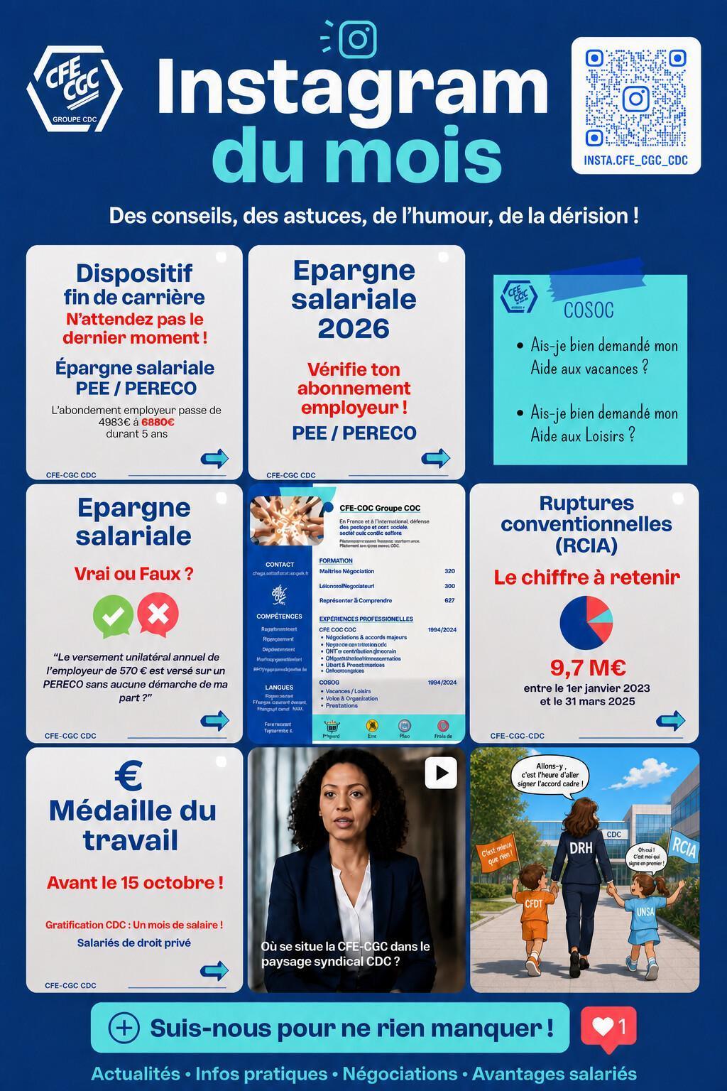 L'Insta du mois (septembre 2026)