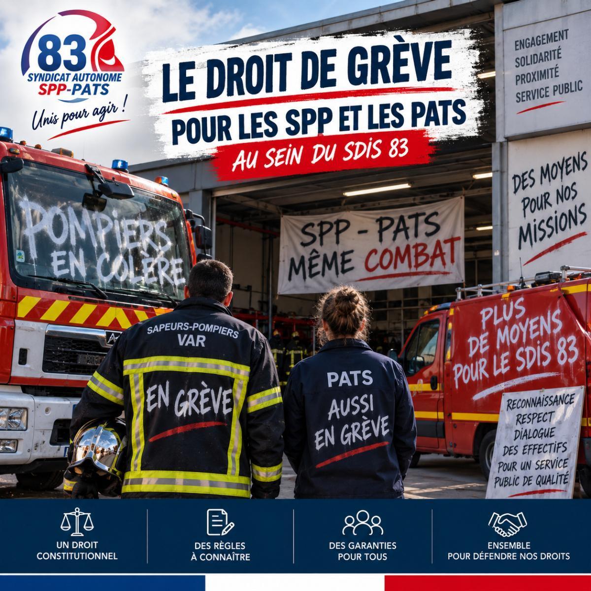 Nouvelle Fiche pratique: Le droit de grève au SDIS 83