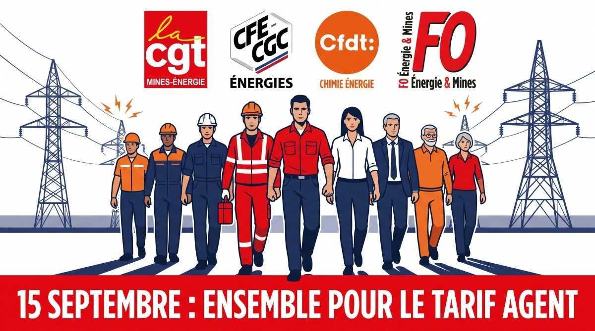 Appel unitaire à la grève le 15 septembre Appel unitaire à la grève le 15 septembre
