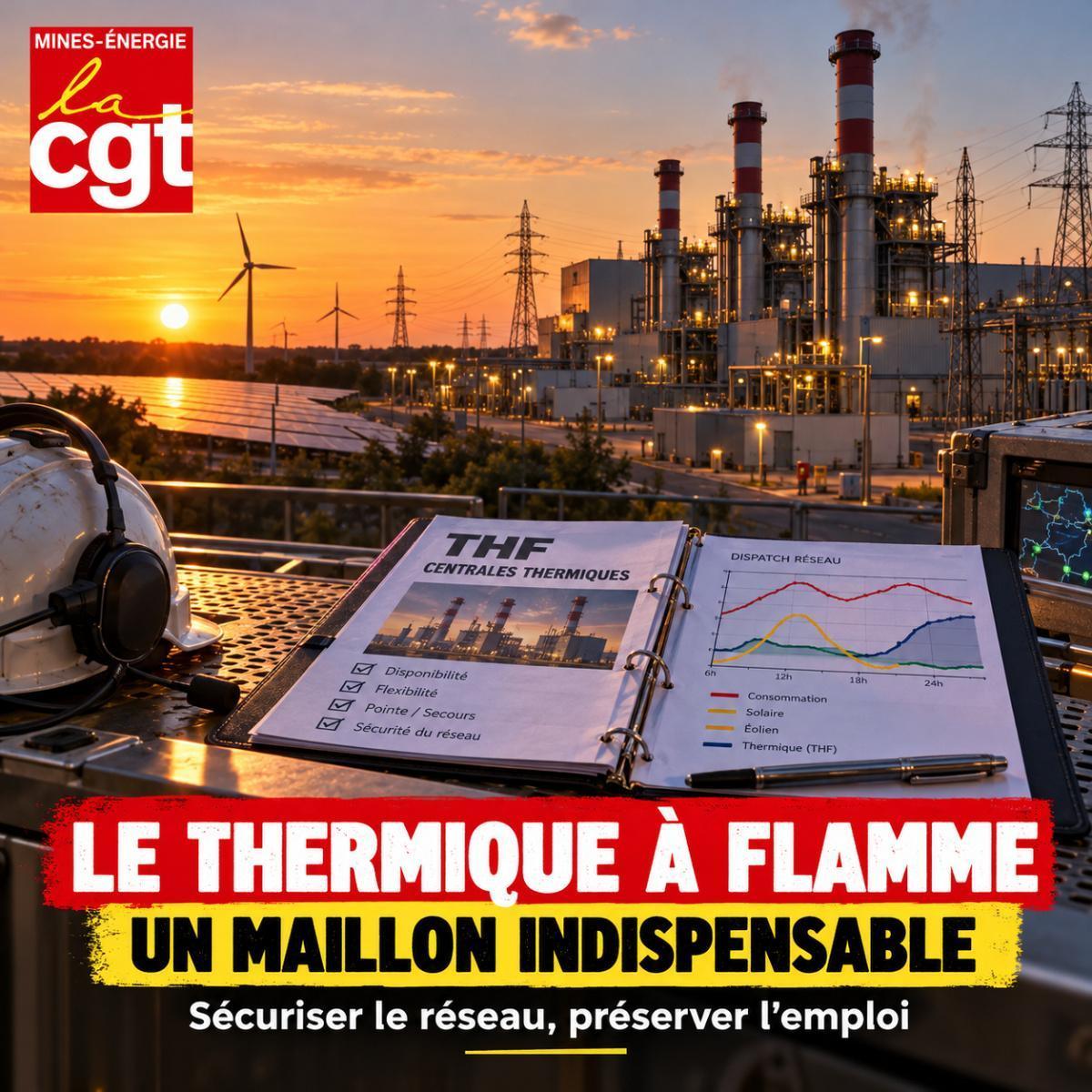 Système électrique & Centrales EDF : Face à la casse du mécanisme de capacité, la FNME-CGT défend le thermique à flamme et la maîtrise publique Système électrique & Centrales EDF : Face à la casse du mécanisme de capacité, la FNME-CGT défend le thermique à flamme et la maîtrise publique
