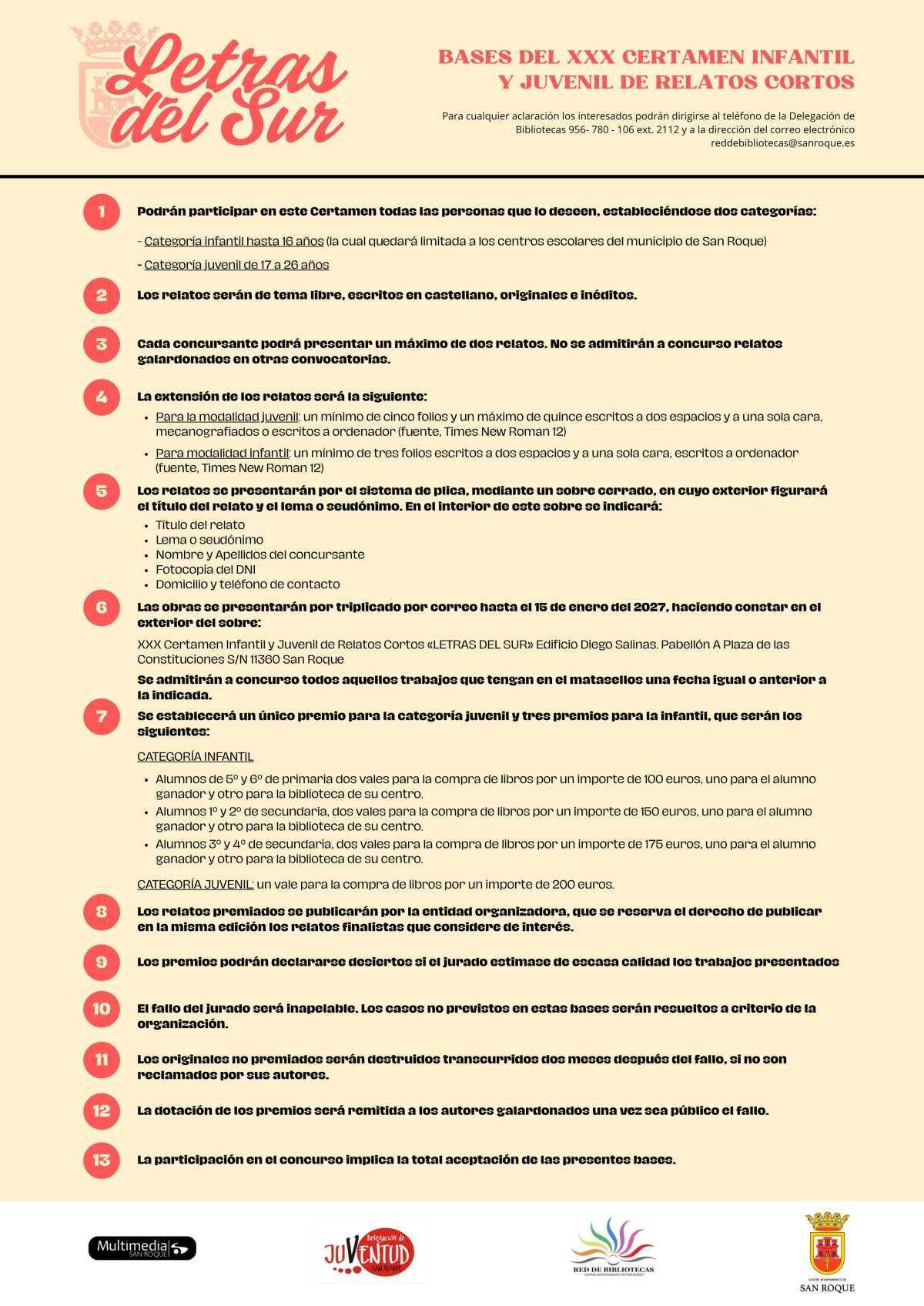 Relatos Cortos “Letras del Sur”