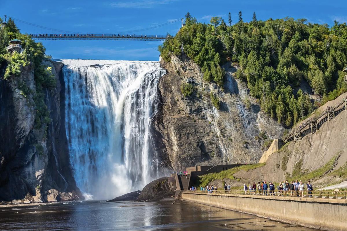 Excursion d'une journée à Québec et aux chutes Montmorency au départ de Montréal