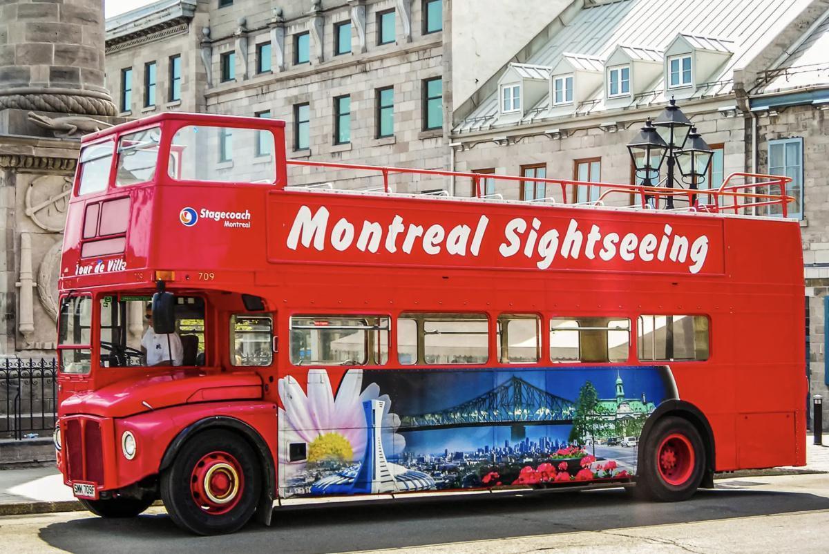 Visite de Montréal en bus à impériale à arrêts multiples