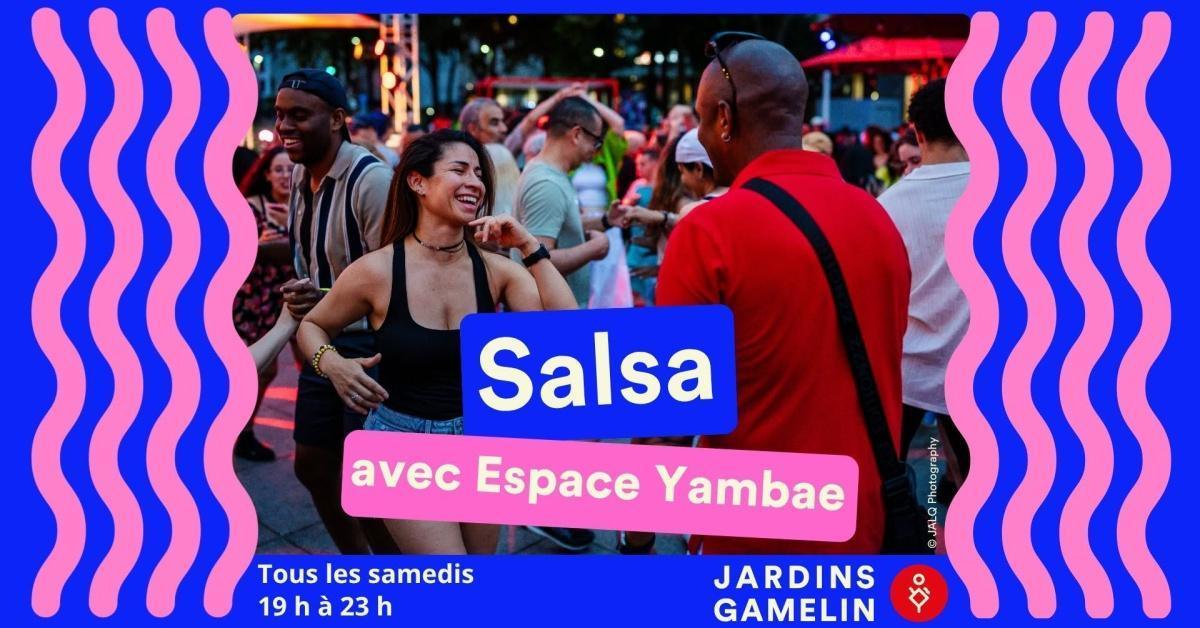 Salsa avec Espace Yambae à la Place Émilie-Gamelin
