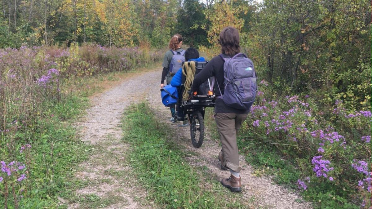 Randonnée guidée inclusive avec BivouaQ au parc-nature de l'Île-de-la-Visitation Randonnée guidée inclusive avec BivouaQ au parc-nature de l'Île-de-la-Visitation