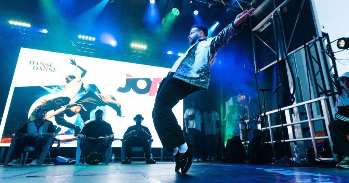 JOAT : Bossy et préliminaires popping sur l'Esplanade de la Place des Arts