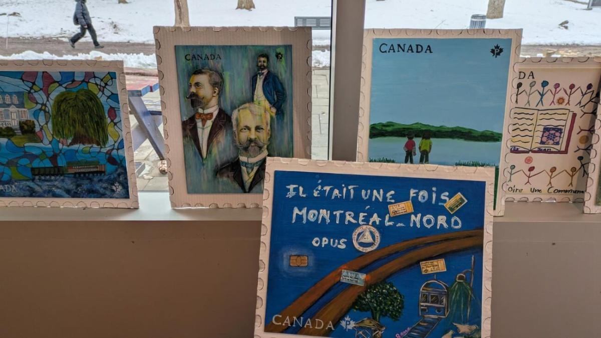 Un timbre pour Montréal-Nord à la bibliothèque Julio-Jean-Pierre Un timbre pour Montréal-Nord à la bibliothèque Julio-Jean-Pierre