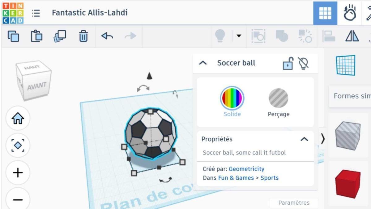Initiation à la modélisation 3D avec Tinkercad à la bibliothèque de Rivière-des-Prairies Initiation à la modélisation 3D avec Tinkercad à la bibliothèque de Rivière-des-Prairies
