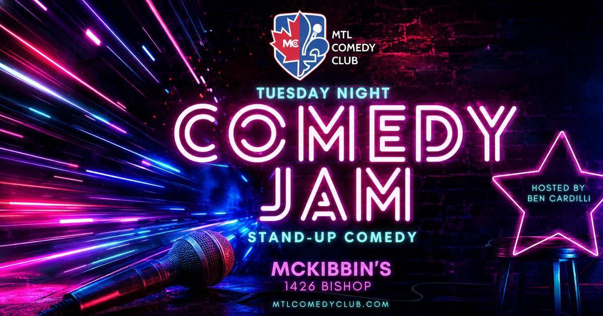 Stand-up en anglais du mardi au McKibbin's… – mardi 27 octobre